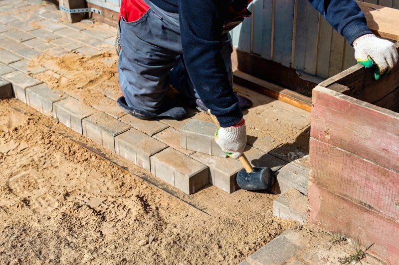 Brick Hardscape Construction in Framingham, MA