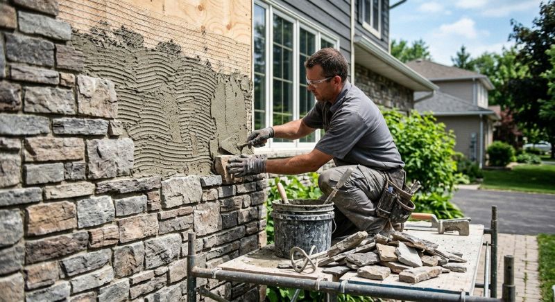 Artificial Stone Installation in Medina, OH