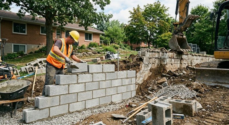 Brick Wall Replacement in Norwalk, CT
